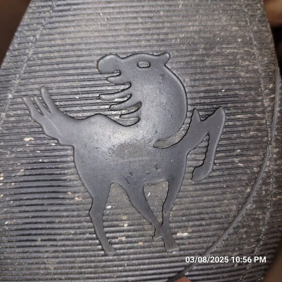 Western Biker Ankle Boot Chain Zip Vegan Friendly Size 42 UK 9 Men 11 Women - Picture 11 of 12